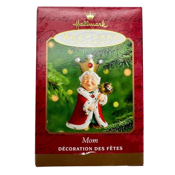 Hallmark Keepsake QUEEN MOM Ornament 2000 NEW In Box - Picture 1 of 8